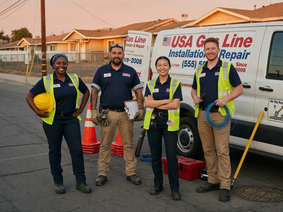 Gas Line Installation company in Woodbury Heights, NJ